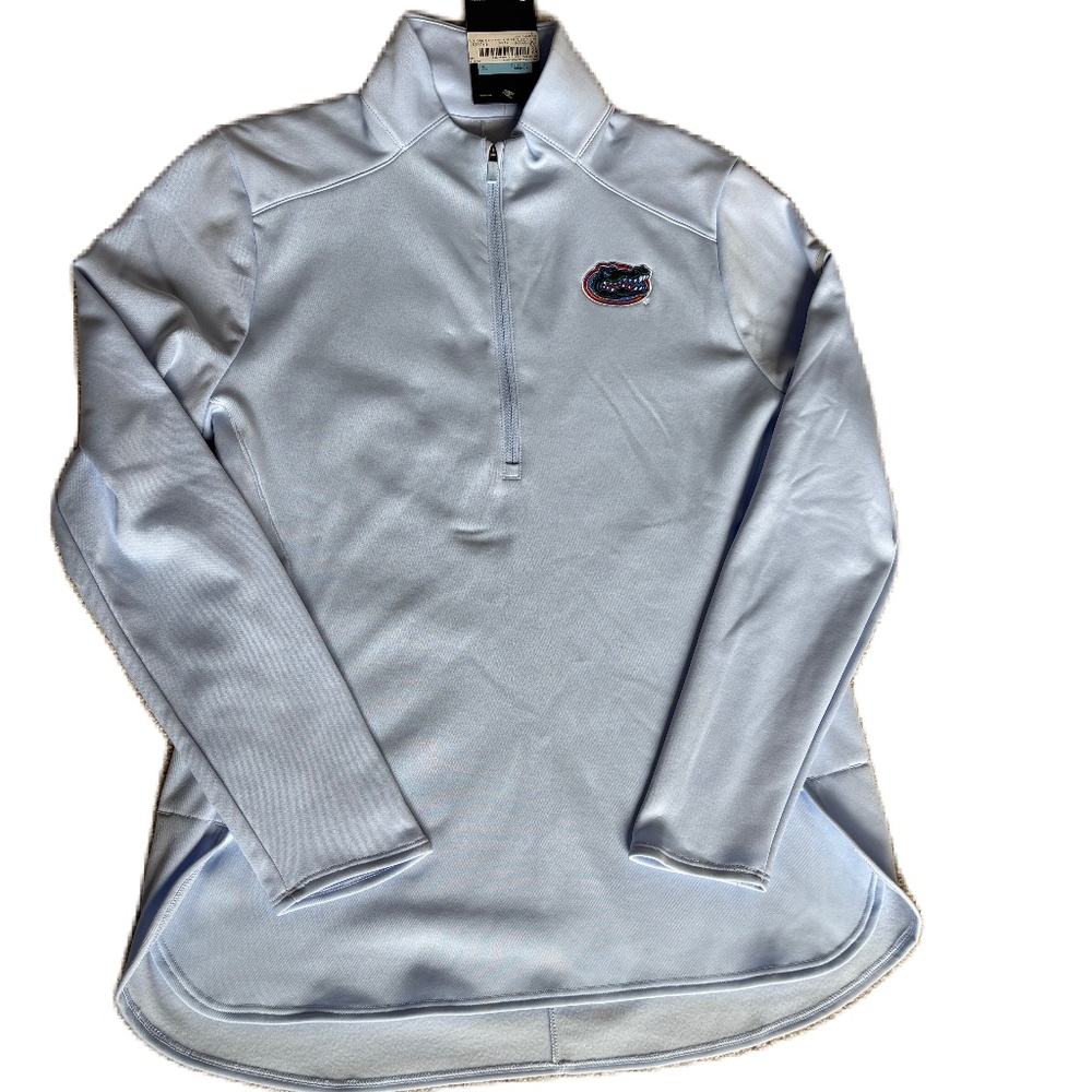 Nike Dry thermal fleece half zip long sleeve Florida Gators blue Medium - Picture 5 of 16